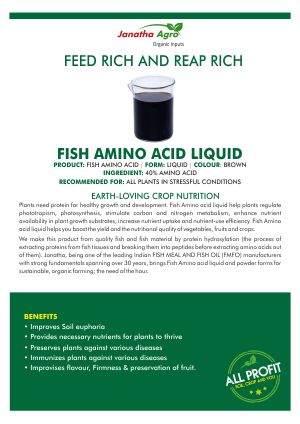Janatha Fish Amino acid liquid